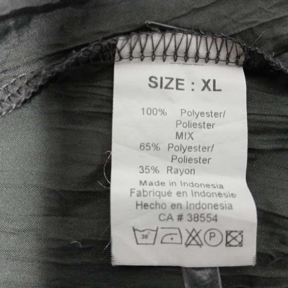 Taravao Crew Neck Sleeveless Midi Dress. Size XL - Picture 8 of 8